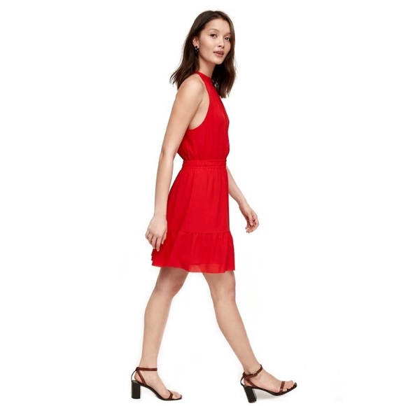 Wilfred Effet Crepe Mini Dress - Small - Picture 2 of 9